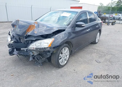 2013 Nissan Sentra Sl from USA, damaged, VIN 3N1AB7AP5DL633463
